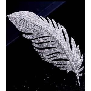 Feather Brooch